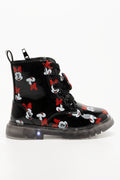 Minnie Mouse Light Up Boots Black (1)