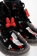 Minnie Mouse Light Up Boots Black (2)