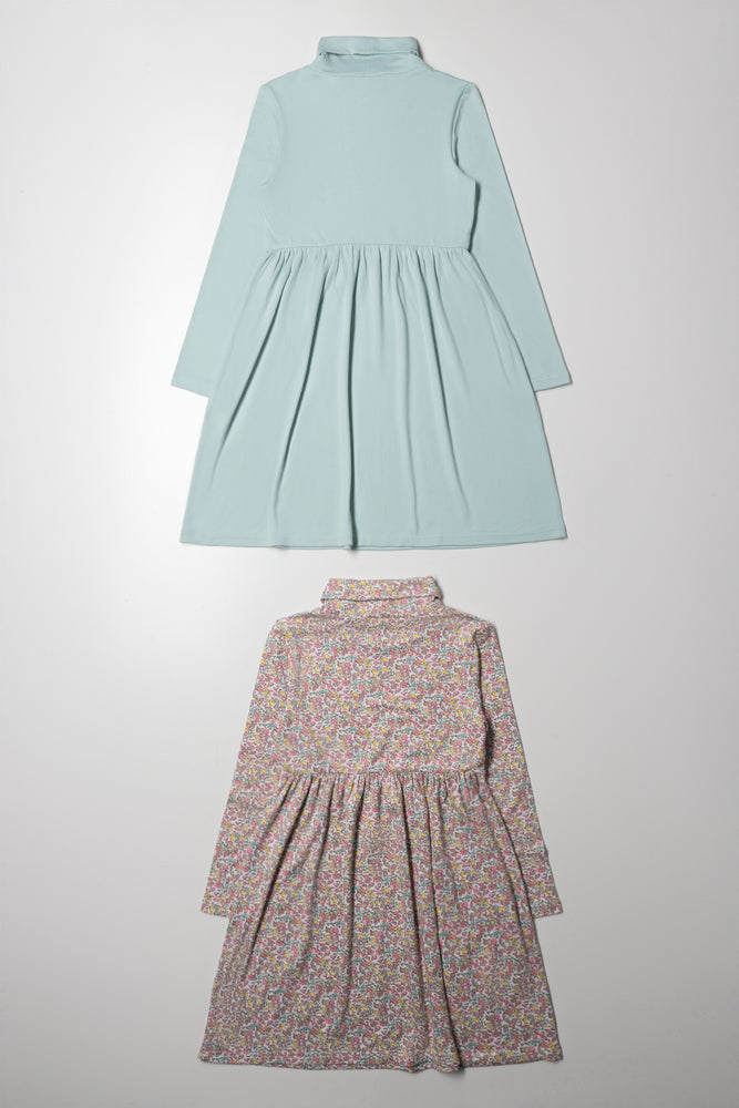 2 Pack Poloneck Dress Multi (2)