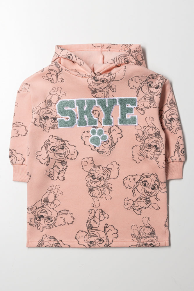 Paw Patrol Dress Peach