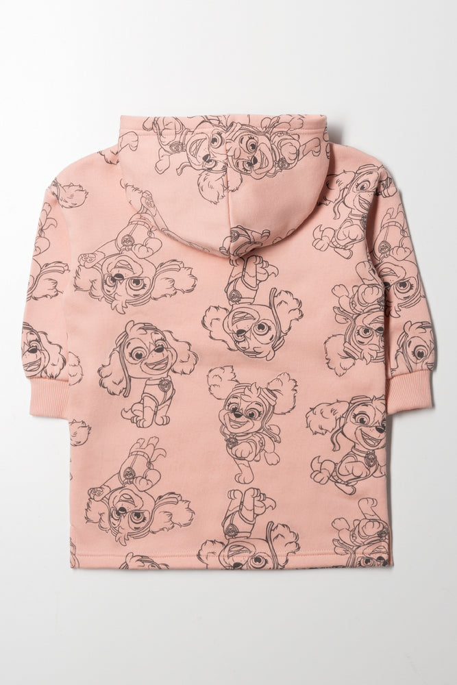 Paw Patrol Dress Peach (2)