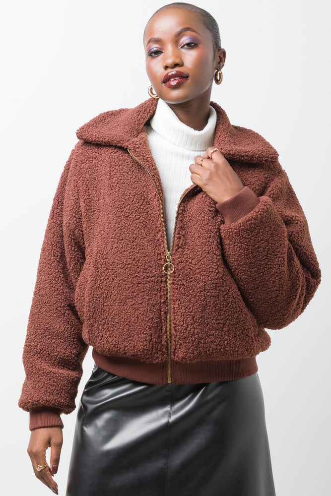 Bomber Jacket Brown