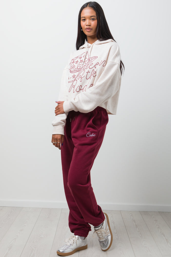 Crop Hoodie Natural (1)
