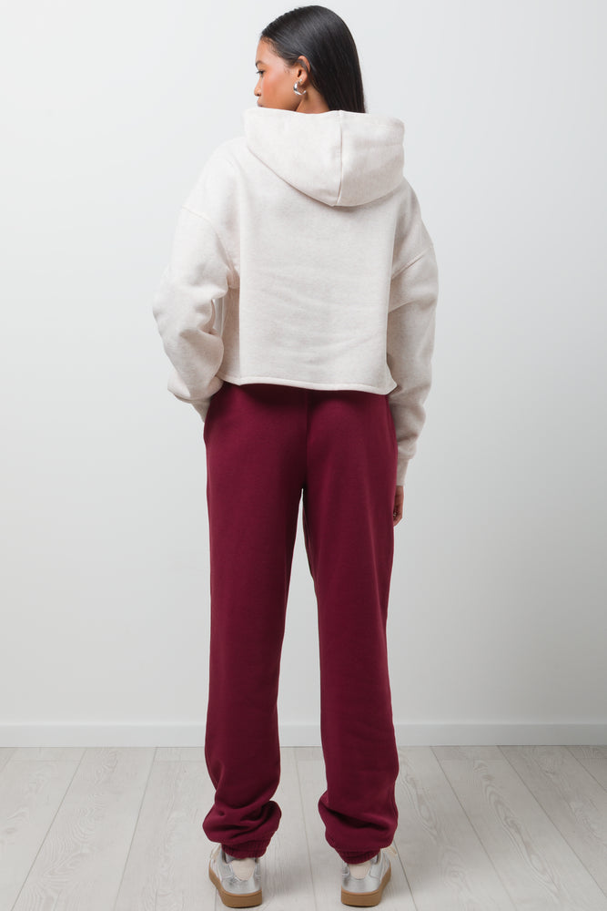 Crop Hoodie Natural (2)
