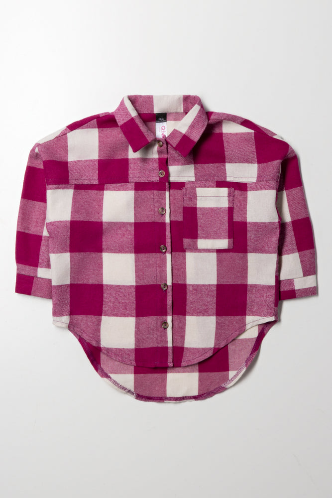 Check Shirt Purple
