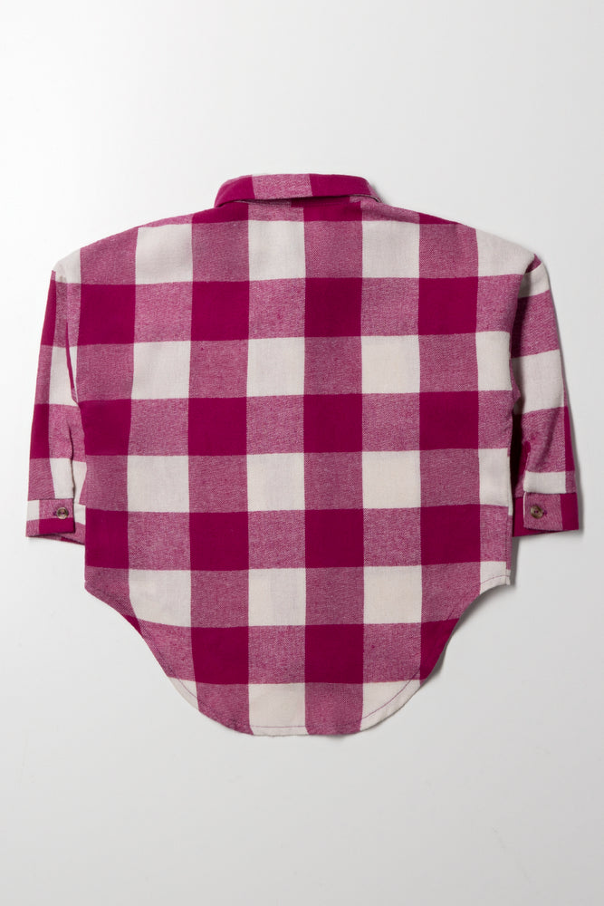 Check Shirt Purple (2)