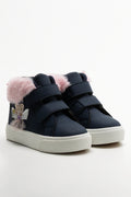 Bunny High Top Sneakers Navy