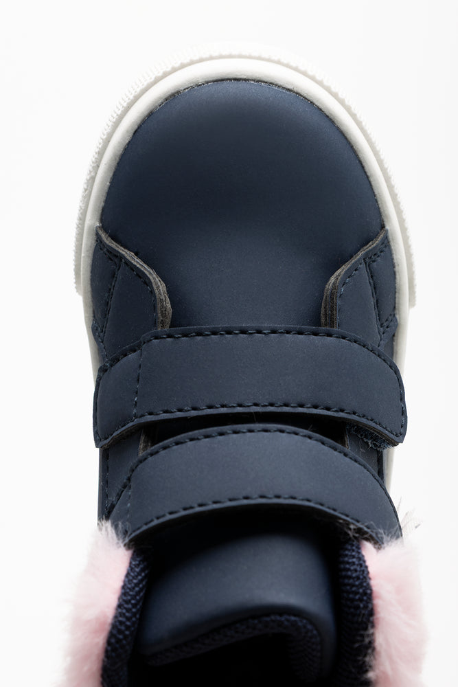 Bunny High Top Sneakers Navy (4)