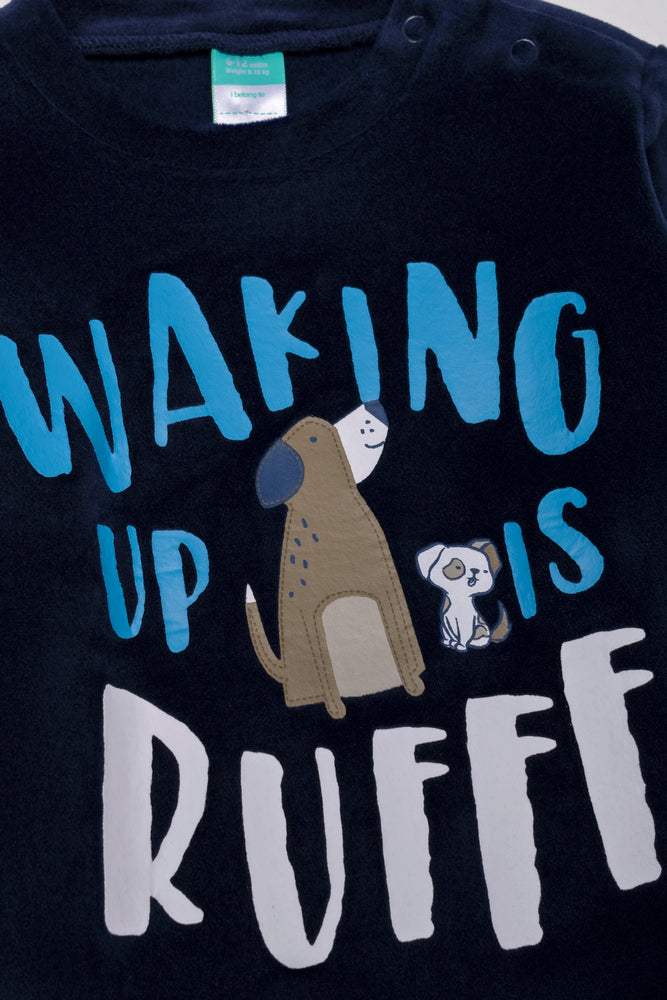 Ruff Pyjama Set Navy