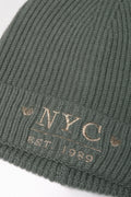 NYC Beanie Green (1)