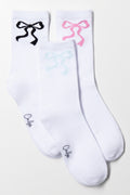 3 Pack Anklet Socks White