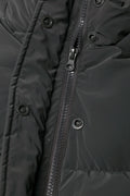 Hooded Puffer Jacket Dark Grey (1)