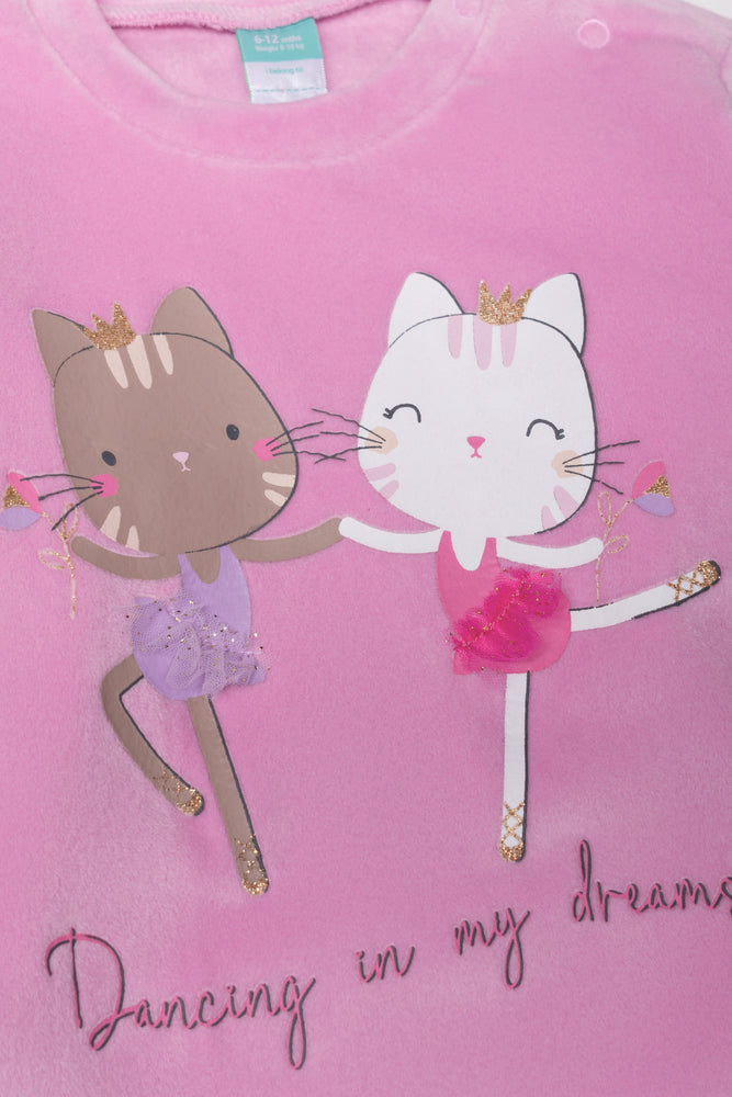 Ballerina Kitty's Pyjama Set Lilac