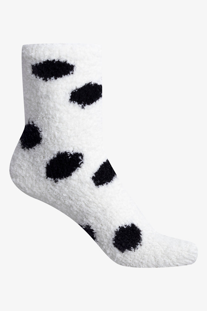 2 Pack Chunky Socks Black & Cream (1)