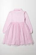 Turtleneck Dress Pink (2)