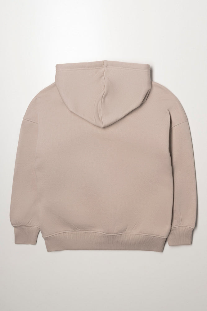 Horses Hoodie Natural (2)