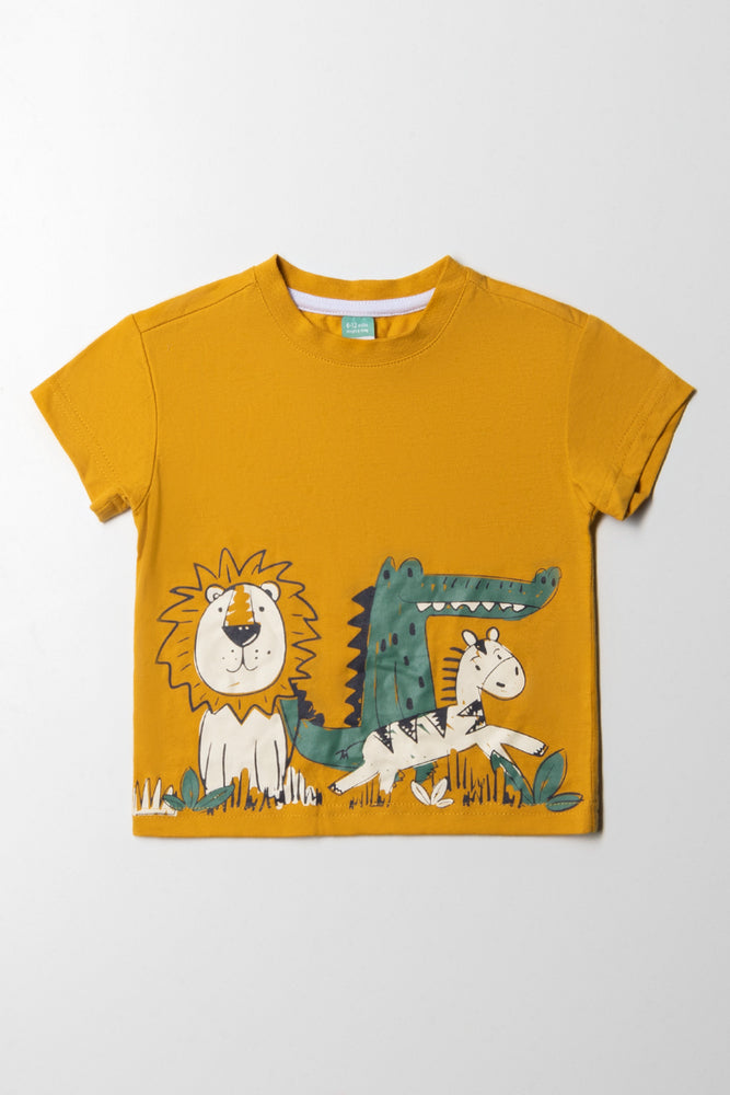 Animals T-Shirt Yellow