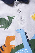 Dinosaur Golfer Grey (1)