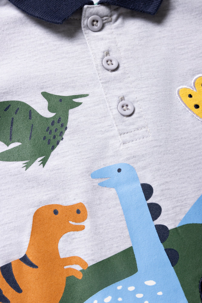 Dinosaur Golfer Grey (1)