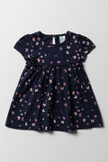 Butterfly Dress Navy