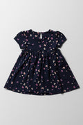 Butterfly Dress Navy (2)