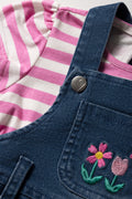 Pinafore Set Blue And Pink (1)