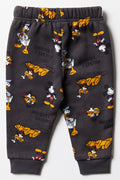 Mickey Mouse Track Pants Charcoal (2)