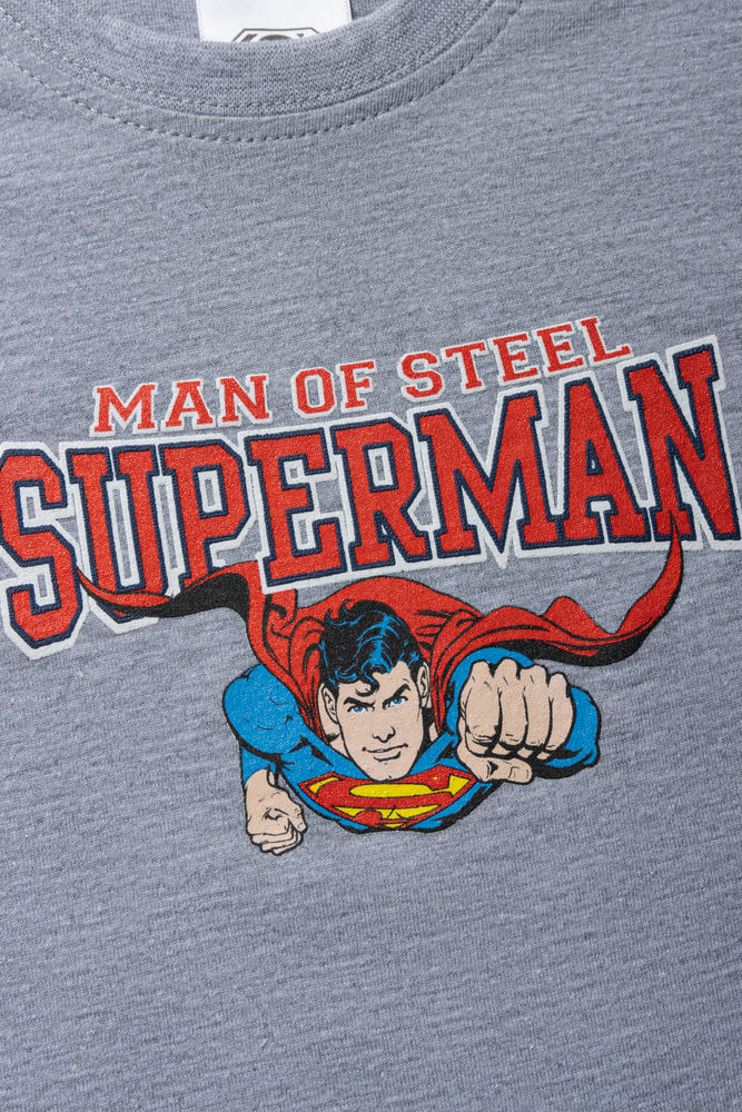 Superman 2 Pack Vests Grey And Red (2)