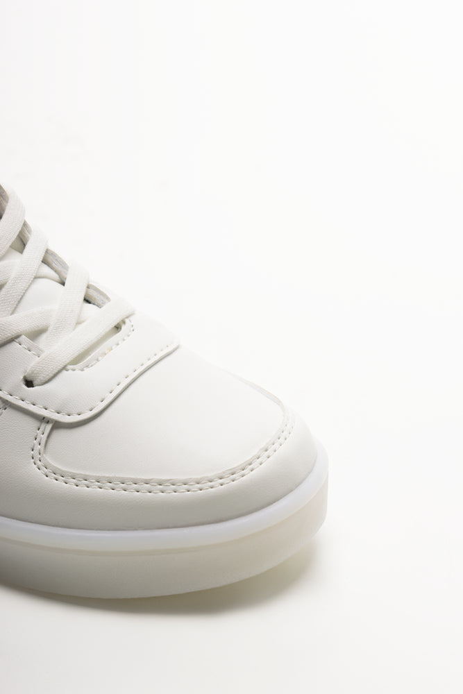 Rainbow High Top Sneakers White (2)