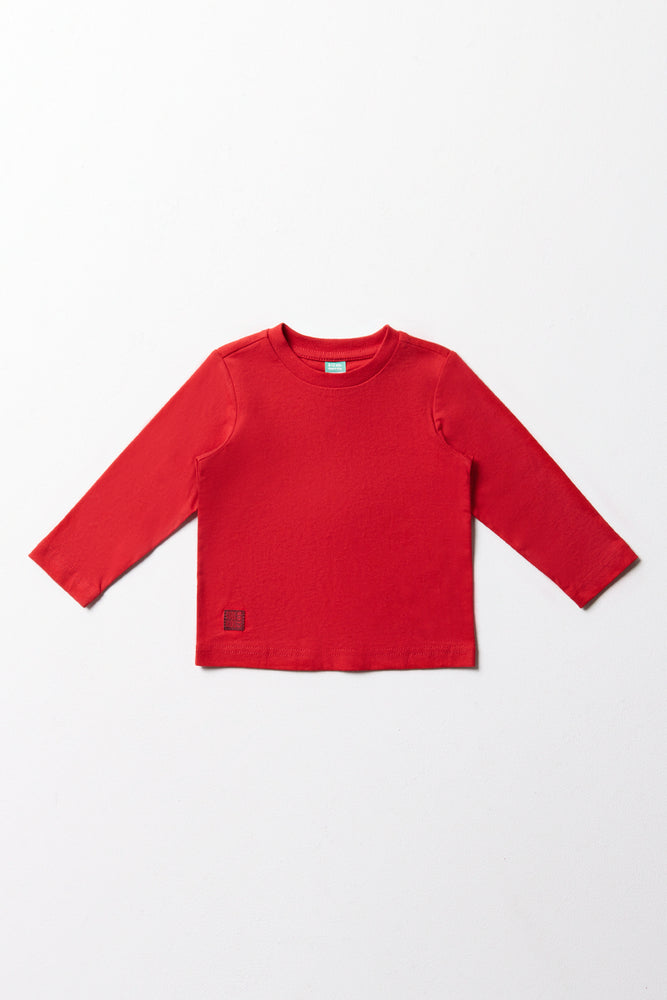 Long Sleeve T-Shirt Red