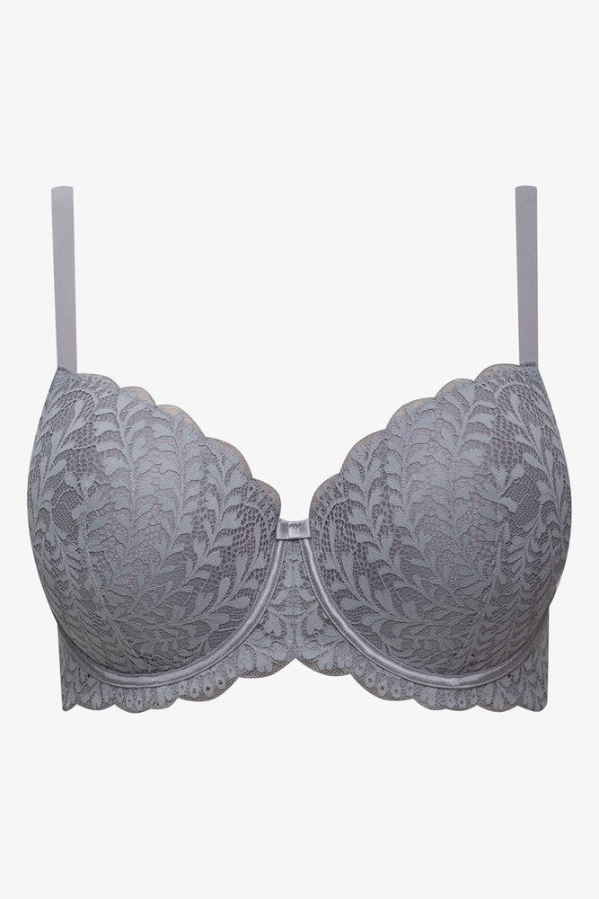 2 Pack Balconette Bras Blue & Grey (1)