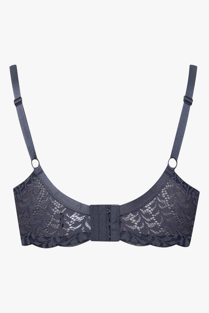 2 Pack Balconette Bras Blue & Grey (3)
