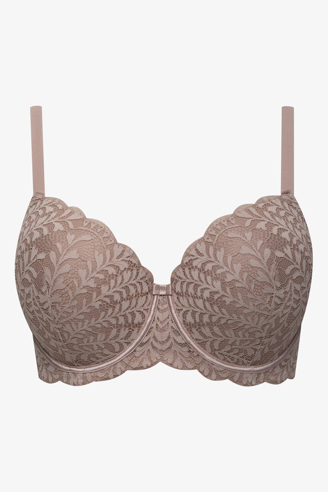 2 Pack Balconette Bras Black & Natural