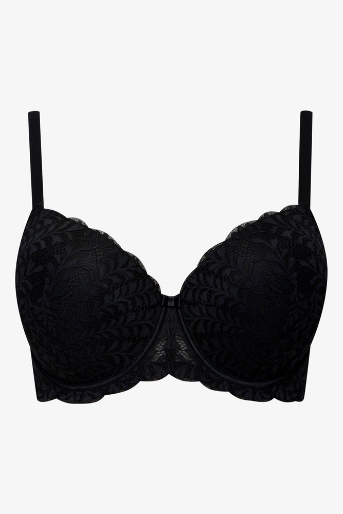 2 Pack Balconette Bras Black & Natural (2)