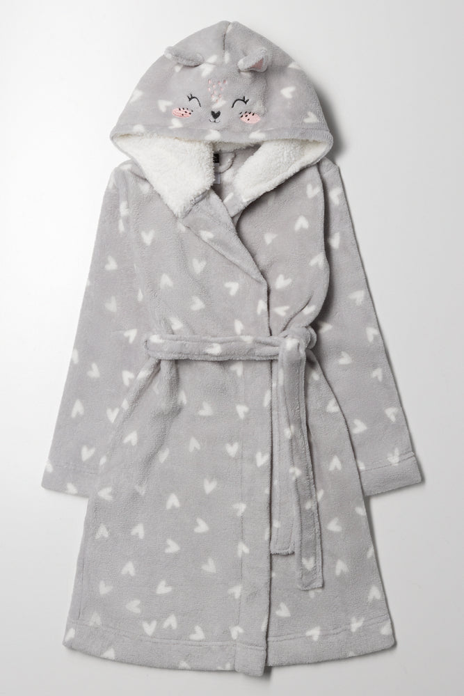 Fox Gown Grey