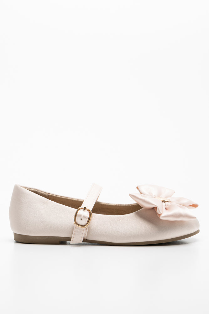 Satin Bow Pumps