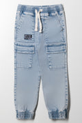 Cargo Pants Light Blue