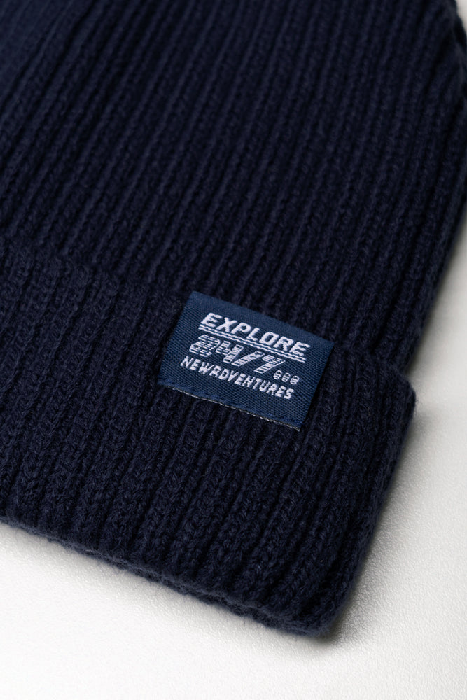 2 Piece Hat Set Navy