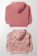 2 Pack Best Friends Hoodies Pink (2)
