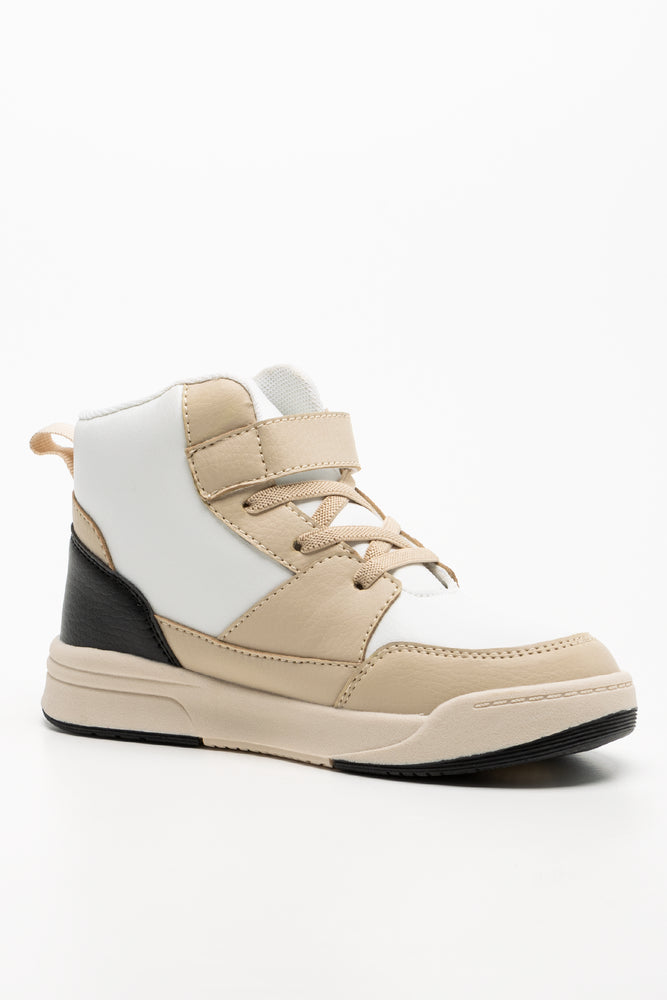 Skate High Top Sneakers Natural