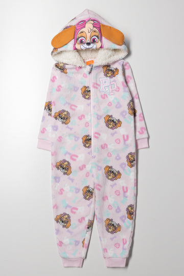 Paw Patrol Onesie Pink