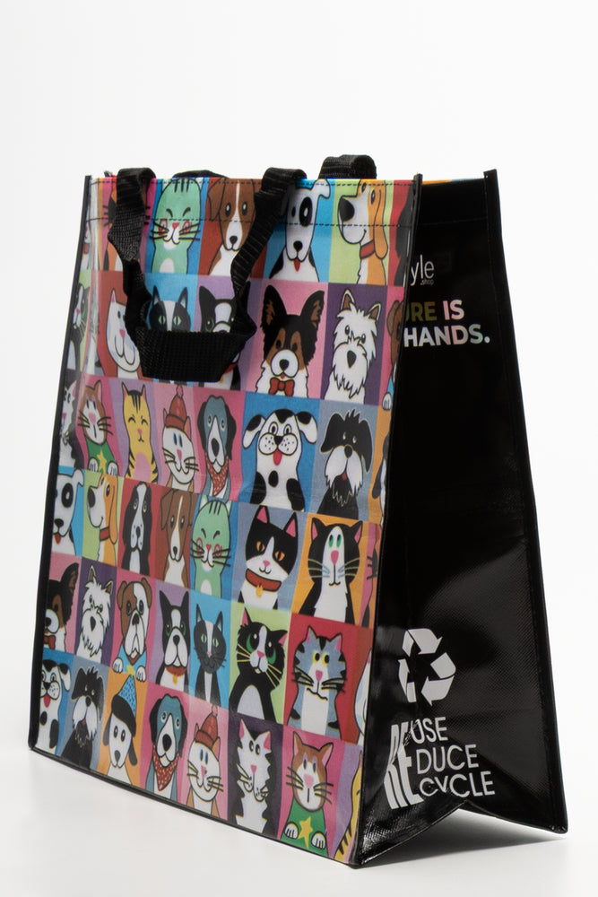 Animal Shopper Bag Multi (1)