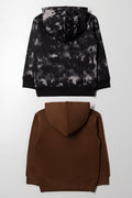 2 Pack Hoodies Black And Brown (2)