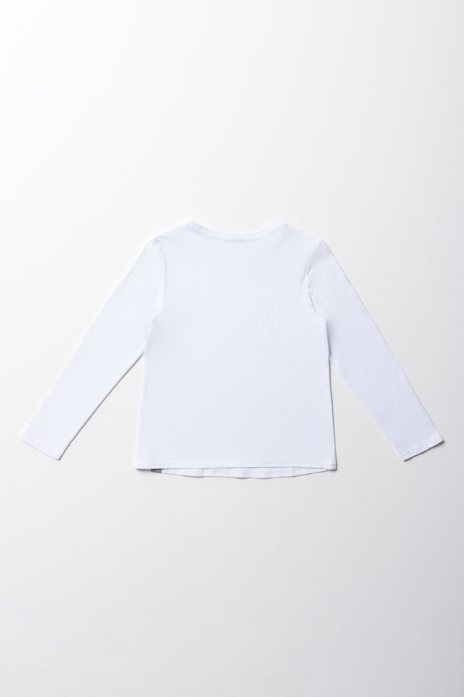 Long Sleeve T-Shirt White (2)