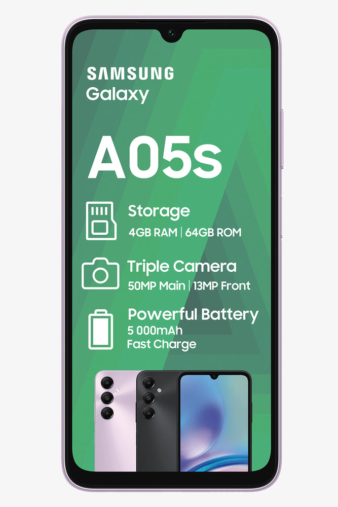 BRADIAN CELL C SAMSUNG A05S 64GB VIOLET EV (1)