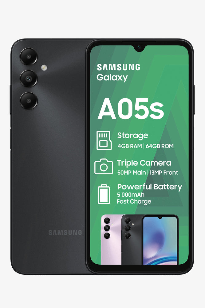 BRADIAN CELL C SAMSUNG A05S 64GB BLACK EV