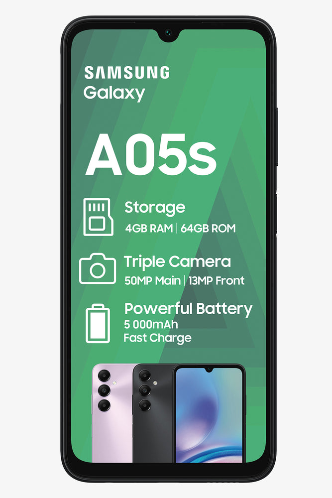 BRADIAN CELL C SAMSUNG A05S 64GB BLACK EV (1)