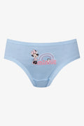 Minnie Mouse 3 Pack Bikini Panties White, Pink And Blue (3)