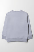 Superman Crew Neck Tracktop Grey (2)