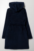 Fleece Gown Navy (2)